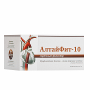 Чайный напиток "АлтайФит-10", сердечный, 40 г (20 фильтр-пакетов)