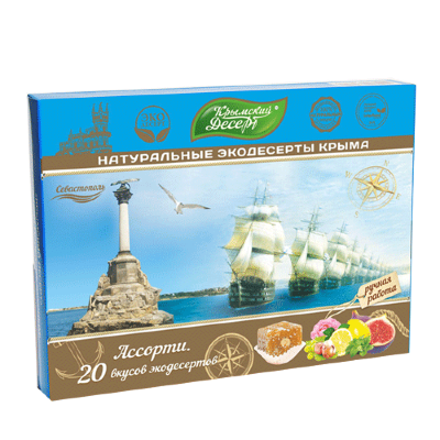Рахат-лукум Ассорти Севастополь, 350 г