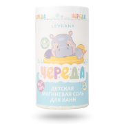 Детская соль магниевая для ванн 0+ Череда, 800 г