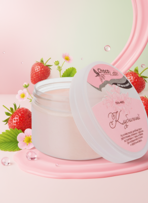 Гель-крем для мытья волос Мусс Клубничный, 280 мл Гель-крем для мытья волос Мусс Клубничный, 280 мл