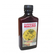 Масло Рыжиковое натуральное, содержит - Магний, Омега-3, Омега-6, витамины, 300 мл